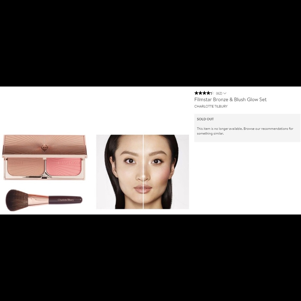 Charlotte Tilbury Filmstar Bronze and Glow Blush Palette - Limited-Edition